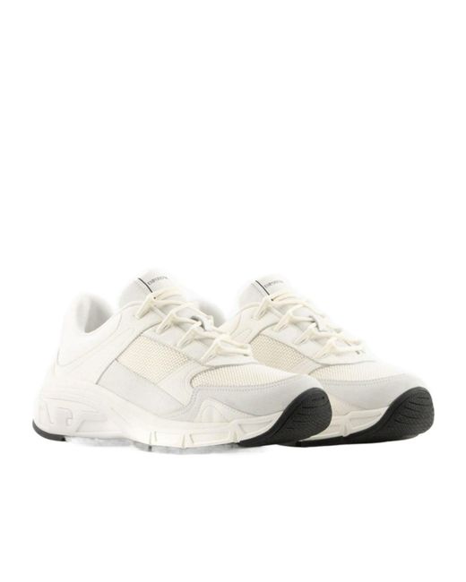 Emporio Armani White Casual Sneakers for men