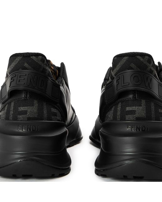 Fendi Black Flow Sneaker Sn00 for men