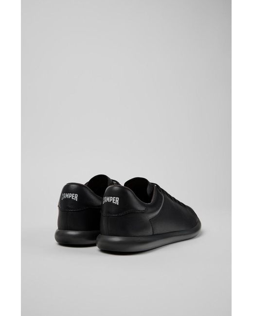 Camper Black Lace-Up Low-Top Casual Shoes