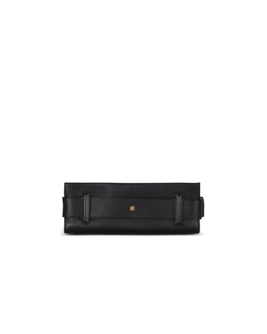 Balmain Black Anthem Clutch Bag