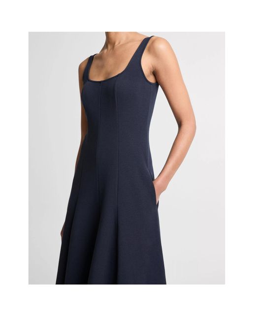 Vince Blue Sleeveless Dress
