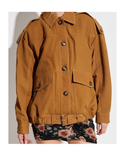 IRO Brown Leather Jackets