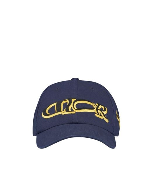 Dior Blue And Lewis Hamilton Cap for men