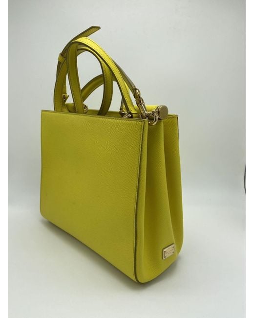 Dolce & Gabbana Green Shoulder Bag With Handle