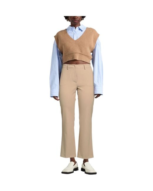 Weekend by Maxmara Natural Slim Straight Pants