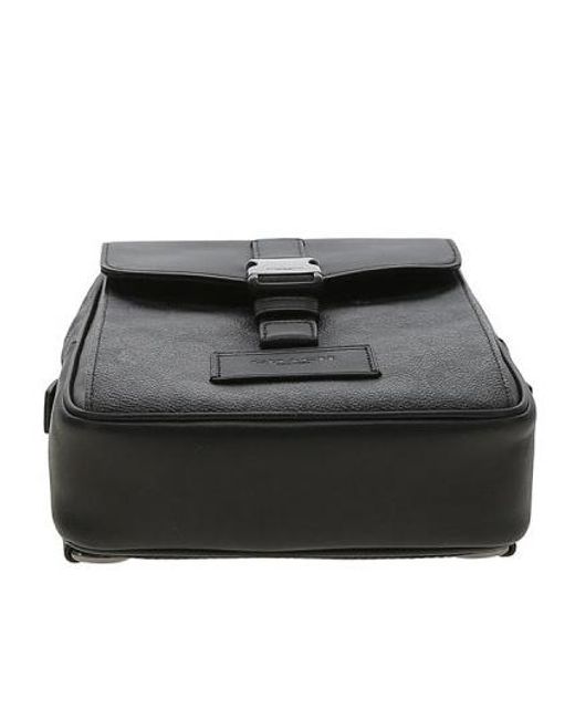 COACH Black Single Shoulder Crossbody Chest Bag for men