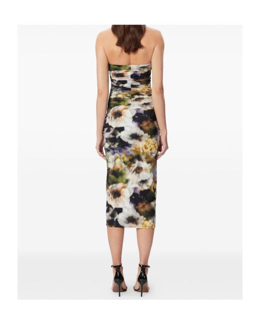 Amazuìn Multicolor Floral Pattern Dress