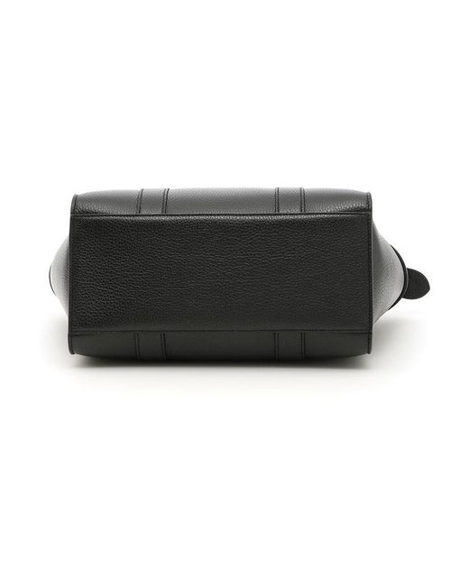 Mulberry Black Bayswater Zipped Small Tote Bag