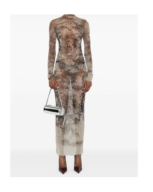 Jean Paul Gaultier Natural The Long Médaillon Dress
