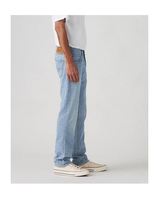 Levi's Blue 511 Logo Patch Slim-Fit Jeans for men