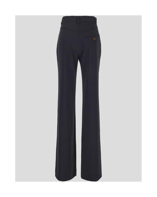 Vivienne Westwood Blue Straight Leg Tailored Trousers