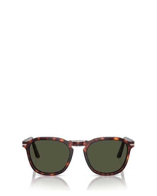 Persol Green Po3345S Square Sunglasses for men