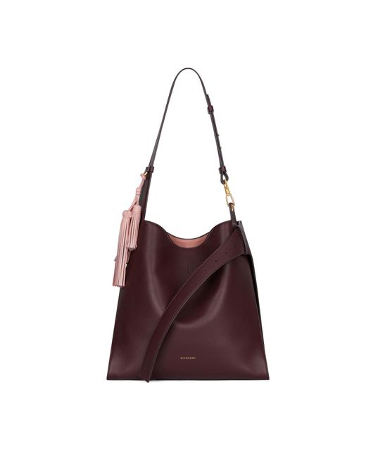 Givenchy Purple Medium Belted Hobo Bag