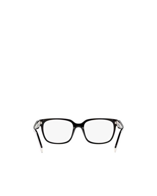 Prada White Logo Flat Mirror