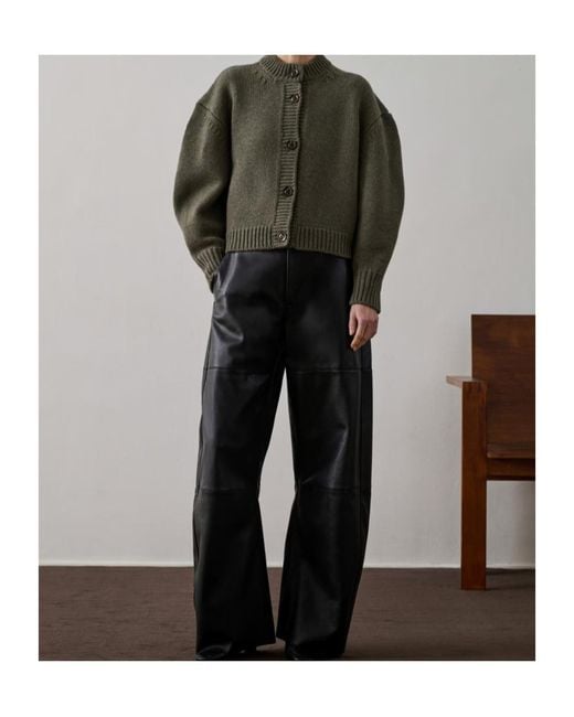 Soeur Gray Button-Down Long-Sleeved Sweater