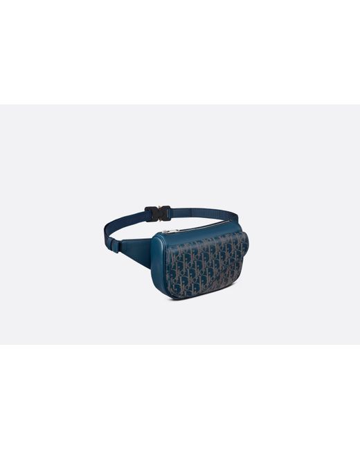 Dior Blue Logo Chest Bag for men