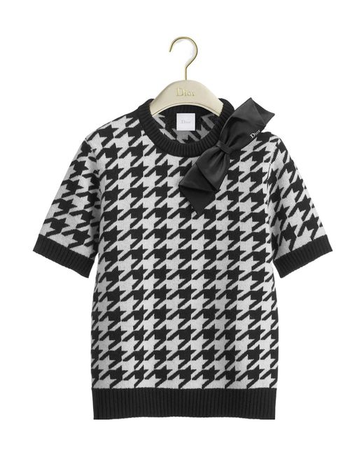 Dior Black Short-Sleeved Sweater