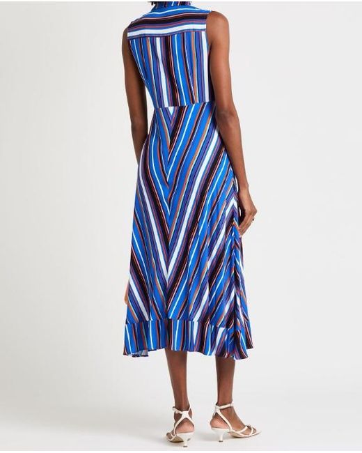 MAX&Co. Blue Shirt Dresses