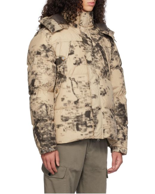 Stone Island Brown Termo Reactive Down Jacket for men