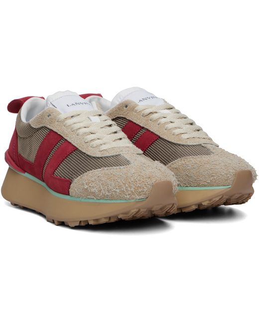 Lanvin Multicolor Bumpr Mesh Sneakers for men