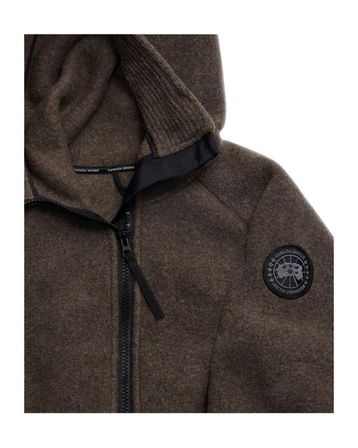 Canada Goose Gray Chilliwack Hooded Bomber Jacket