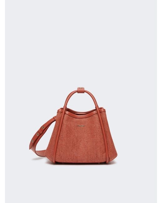 Max Mara Red Mxasummarinex Tote Bag