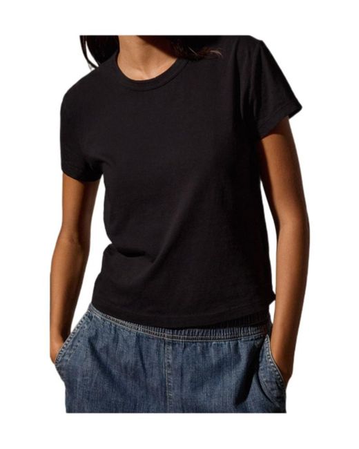 James Perse Black Short-Sleeved T-Shirt