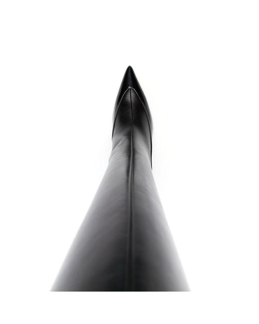 Givenchy Black Raven Pointed-Toe Boots