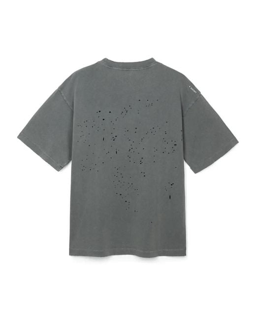 Satisfy Gray Short-Sleeved T-Shirt for men