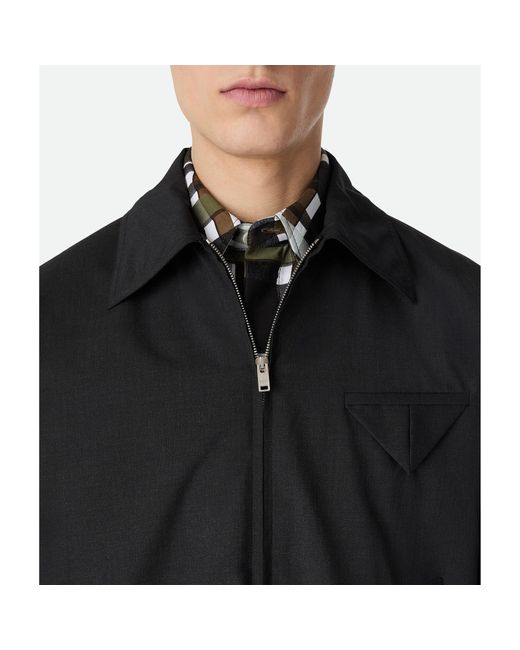 Bottega Veneta Black Stylish Outerwear for men