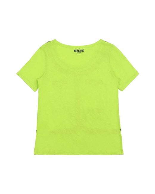 Moschino Green Logo T-Shirt