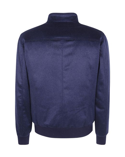 Barba Napoli Blue 'Fox' Jacket for men