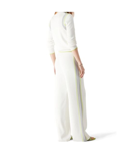 Casablanca White Zip Up Tennis Jacket