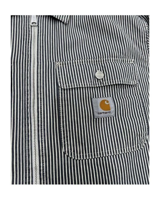 Carhartt Gray Mercer Shirt Jacket for men