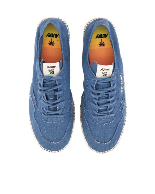 Autry Blue Sandy Espadrilles for men
