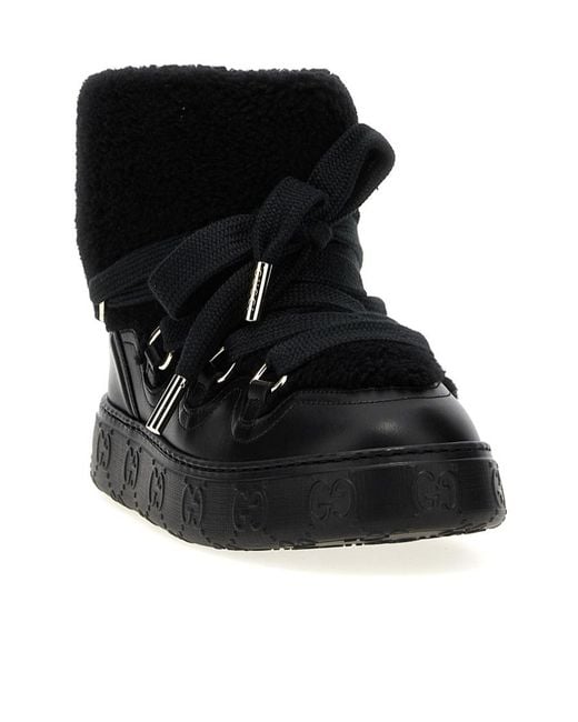 Gucci Black Flat Shoes