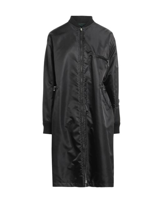 MM6 by Maison Margiela Black Single-Breasted Long Sleeve Coat