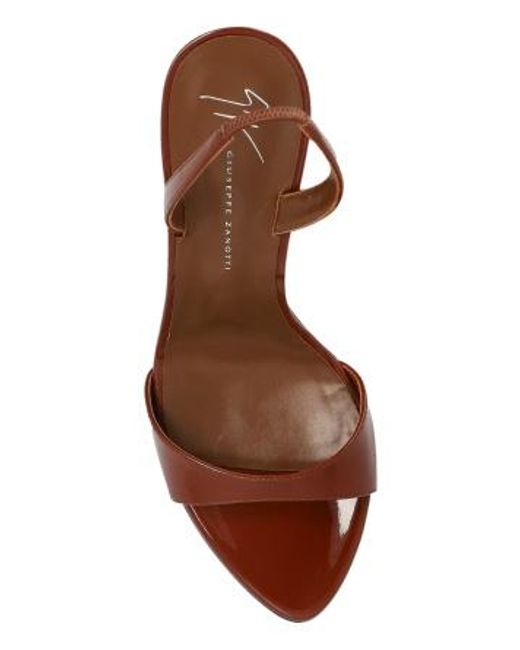 Giuseppe Zanotti Brown High Heel Sandals