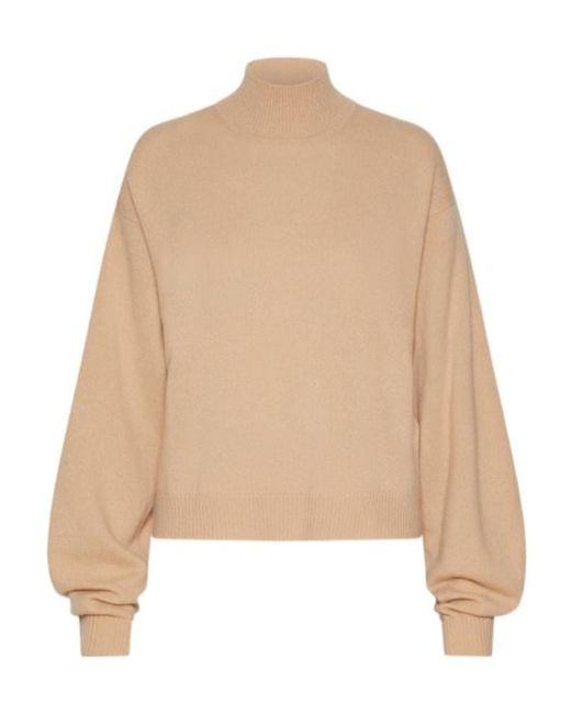 Marella Natural Cashmere High-Neck Sweater