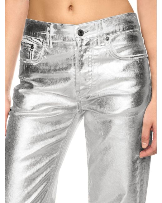 Off-White c/o Virgil Abloh Gray Susy Jeans