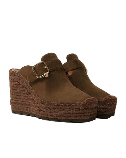 Stella McCartney Brown Gaia Clogs