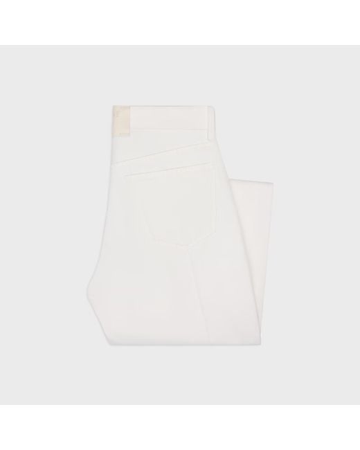Céline White Boyfriend Jeans 001
