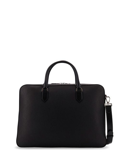 Tom Ford Black Elliot Briefcase for men