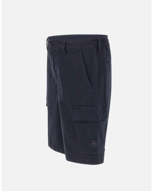 Boss Blue Sisla Cargo Shorts for men