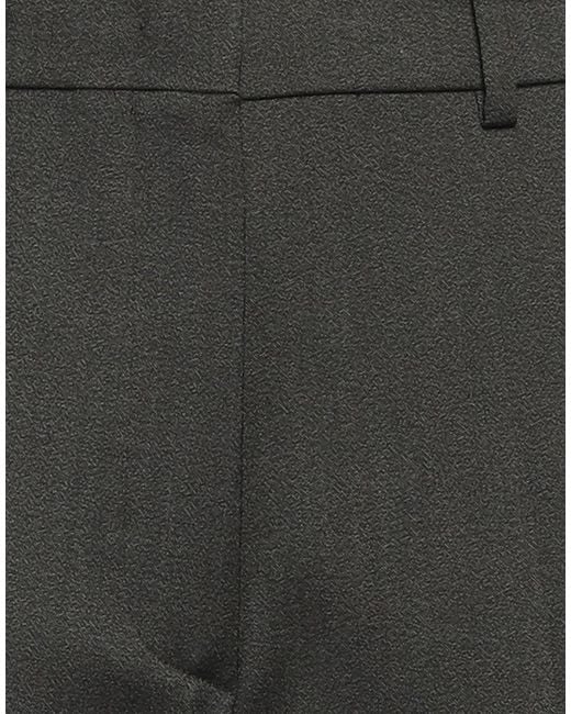 Sportmax Gray Casual Wool Trousers