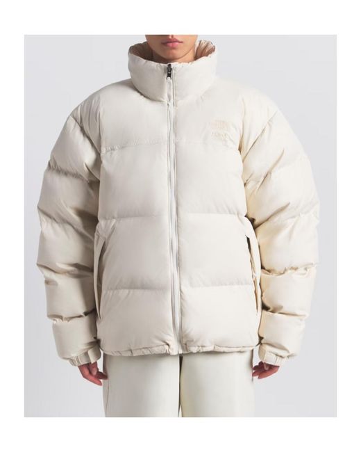 Skims Natural Tnf X Hooded Down Jacket