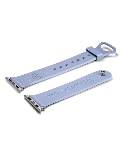 Vivienne Westwood Blue Solidcolor Watch Strap