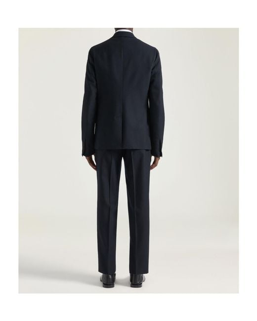Givenchy Black Deconstructed Single-Breasted Jacket for men