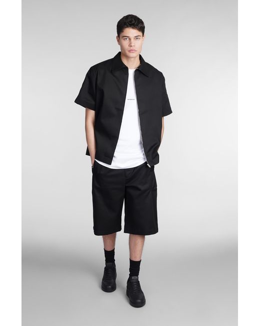 Givenchy Black Logo Shorts for men