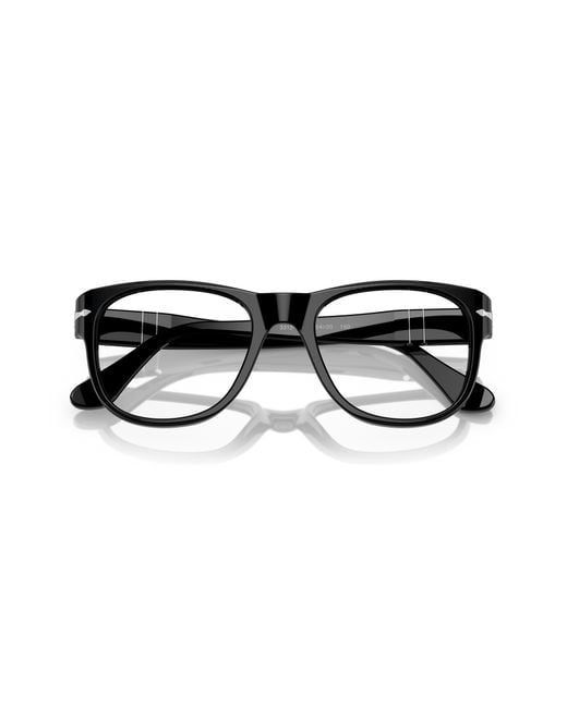 Persol White Square Frame Glasses for men